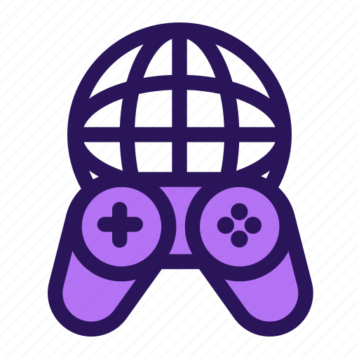 Online, game, gamepad, joystick, console, controller, internet icon - Download on Iconfinder