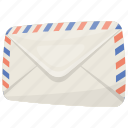 envelope, game message symbol, letter, message, vintage mail