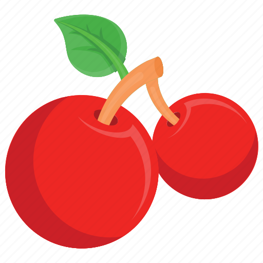 Cherry, cherry clipart, fruit ninja, fruits, kids game character icon - Download on Iconfinder