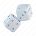 dice, gamble, casino, dots, number, cube