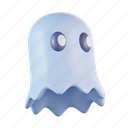 ghost, retro, halloween, character, game, classic