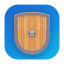 shield, app, web, mobile, essential, interaction, phone, user, security 