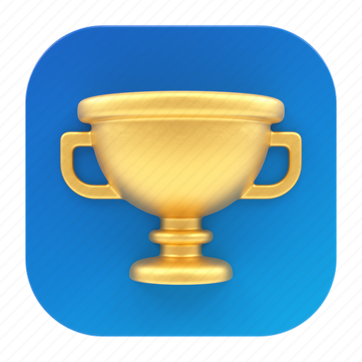 Cup, app, mobile, coffee, tea, trophy, hot 3D illustration - Download on Iconfinder