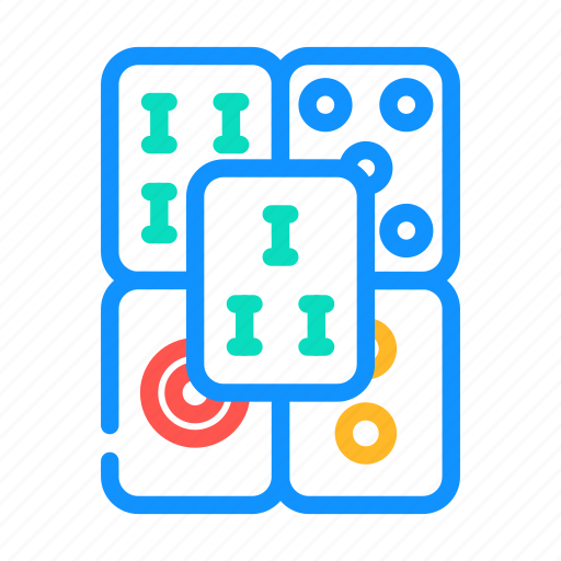 Mahjong, tiles, board, table, game, play icon - Download on Iconfinder