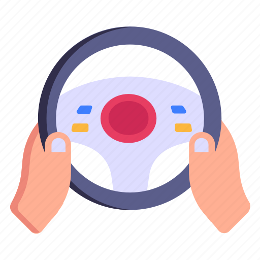 Game steering, steering wheel, steering, console, steering control icon - Download on Iconfinder