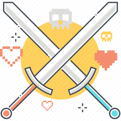 Combat, cross, crossed, fight, match, weapon, win icon - Download on Iconfinder