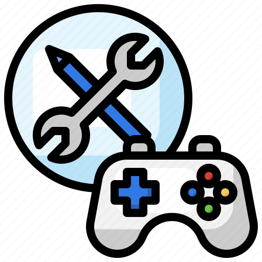 Customization, technical, support, edit, tools, wrench, joystick icon - Download on Iconfinder