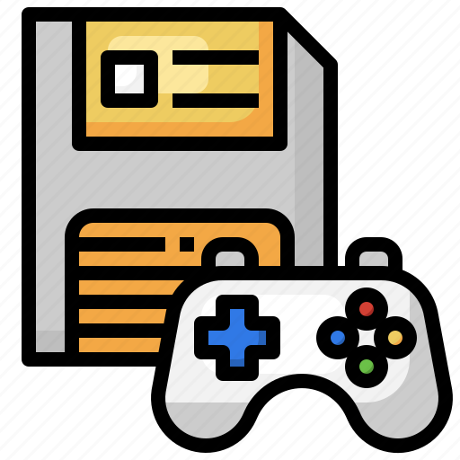 Save, file, gaming, technology, video, game icon - Download on Iconfinder