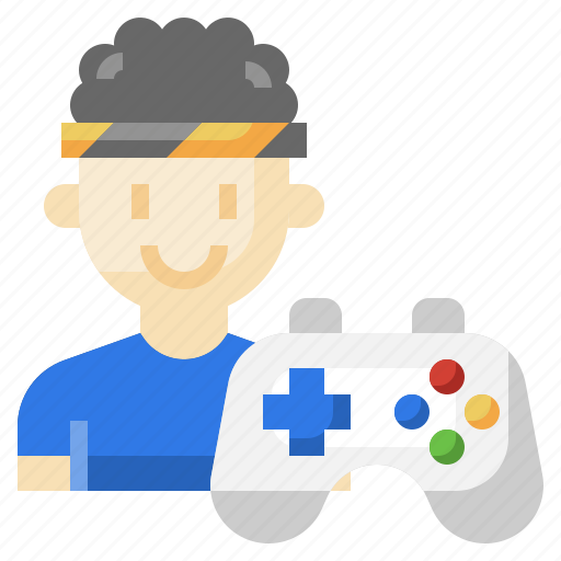 Gamer, game, console, video, boy, gaming icon - Download on Iconfinder