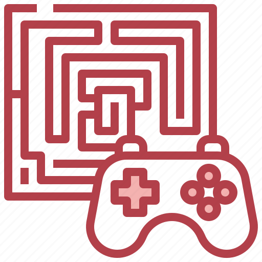 Maze, complexity, gaming, road, joystick icon - Download on Iconfinder