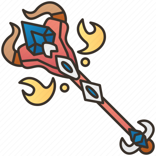 Fairytale, magic, sorcery, wand, wizard icon - Download on Iconfinder