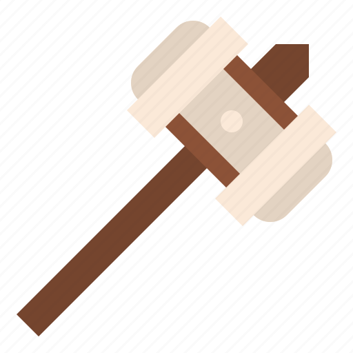 Hammer, weapon, battle, fight, tool, game, item icon - Download on Iconfinder