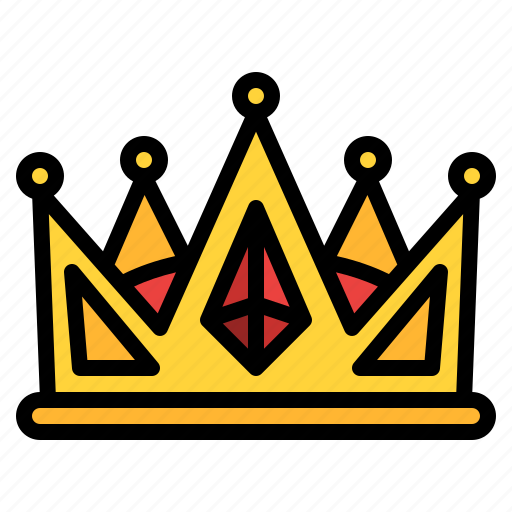 Crown, victor, level, award, victory, luxury, strategy icon - Download on Iconfinder
