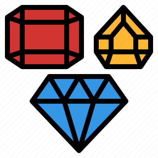 Gems, reward, award, collection, victory, win icon - Download on Iconfinder