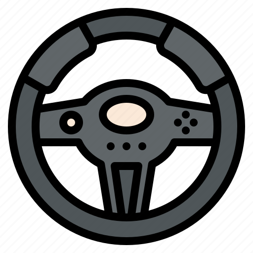 Steering, wheel, control, drive, racing icon - Download on Iconfinder