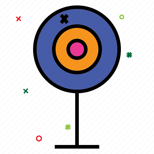 Archery, bullseye, dartboard, darts, outdoor game, sport, target icon - Download on Iconfinder