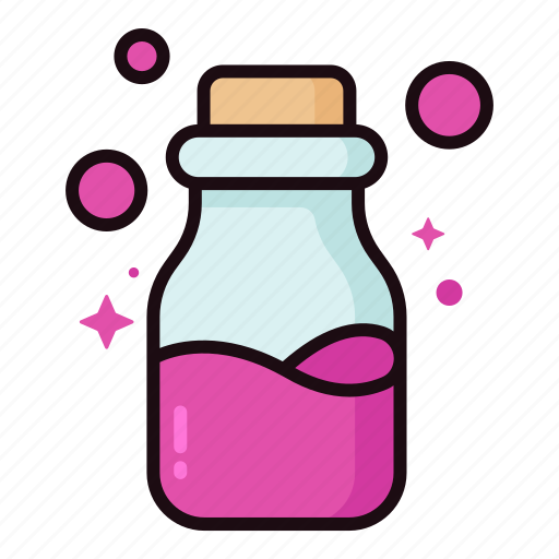 Elixir, bottle, therapy, witch, traditional, potion, halloween icon - Download on Iconfinder