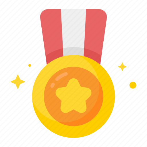 Medal, winner, badge, achievement, reward, victory, champion icon - Download on Iconfinder
