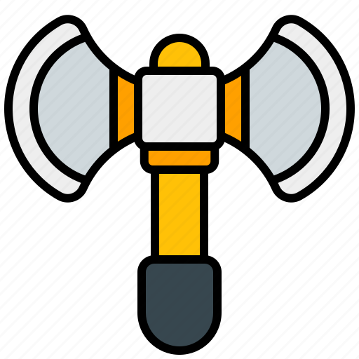 Axe, weapon, tool, equipment, game, gaming, item icon - Download on Iconfinder