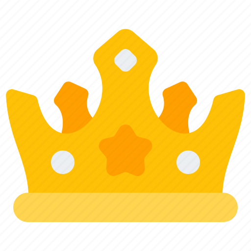 Crown, star, king, royalty, game, gaming, item icon - Download on Iconfinder