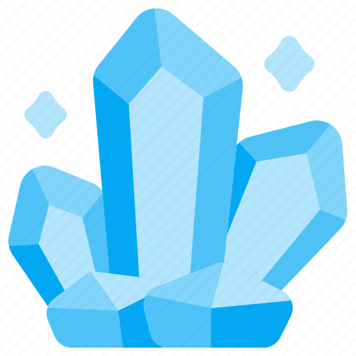 Crystal, gem, crystals, gemstone, game, gaming, item icon - Download on Iconfinder