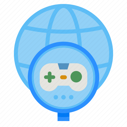 Game, search, loupe, magnifying, glass icon - Download on Iconfinder