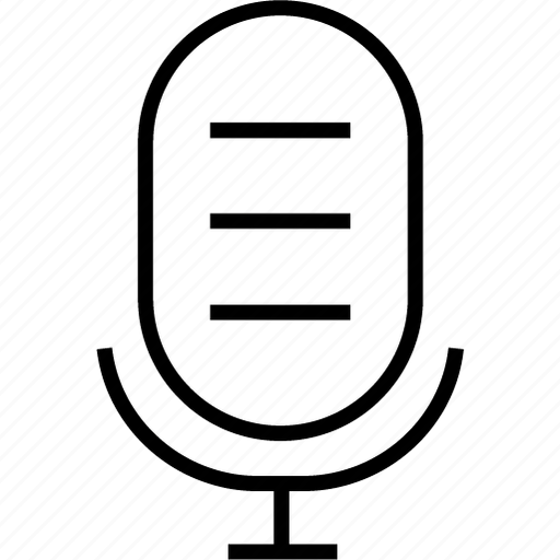 Microphone, mic, audio, voice, sound, instrument, multimedia icon - Download on Iconfinder
