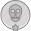 death, funeral, level 1, skeleton, skull 