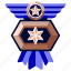 rank, level, battery, star, ribbon, rating, medal 
