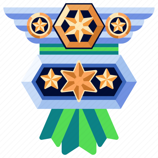 Rank, level, award, trophy, achievement, badge, star icon - Download on Iconfinder