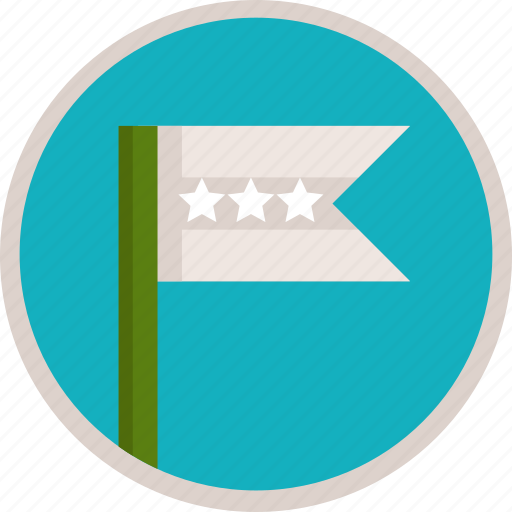 Flag, third, bronze icon - Download on Iconfinder