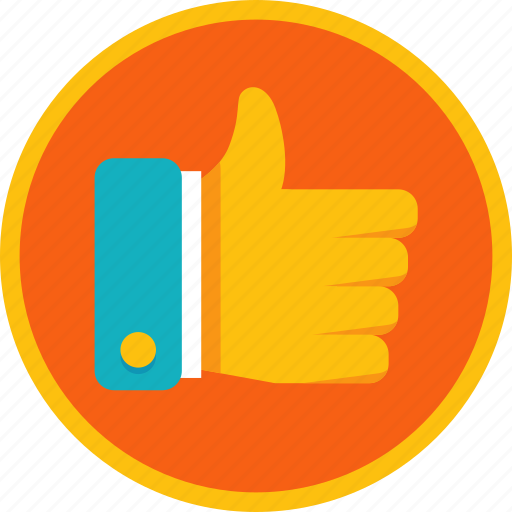 Like, gold, appreciate, hand, gamification, badge, achievement icon - Download on Iconfinder