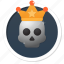 good, premium, champion, power, halloween, horror, award, boss, game, win, princess, achievement, trophy, king, skull, metal, governor, god, fun, punk, money, queen, crown, dead, warning, kill, gang, heavy metal, skeleton, prince, best, monster, superior, death, wealth, deadly, winner, royal, poison, gamification, rich, ruler, lord, main, badge, pirate, head 