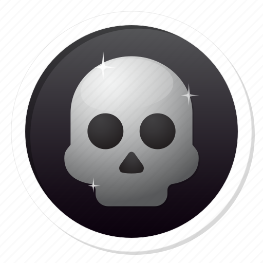 Skeleton, danger, punk, forbidden, halloween, dead, warning icon - Download on Iconfinder