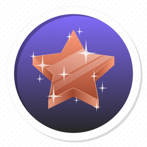 Win, conquest, rank, best, bronze star, acknowledge, winner icon - Download on Iconfinder