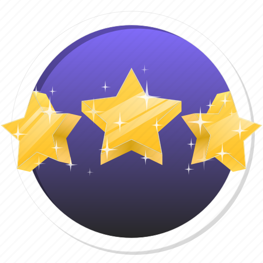 Gold, win, conquest, rank, golden stars, best, acknowledge icon - Download on Iconfinder