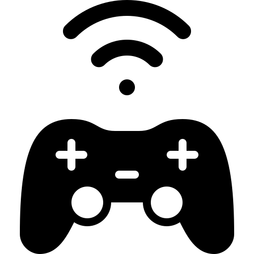 Joystick, controller, wireless, signal, gaming icon - Download on Iconfinder