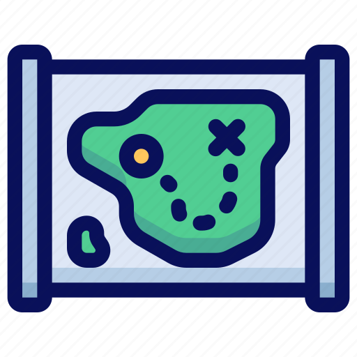 Game, maps, map, treasure icon - Download on Iconfinder