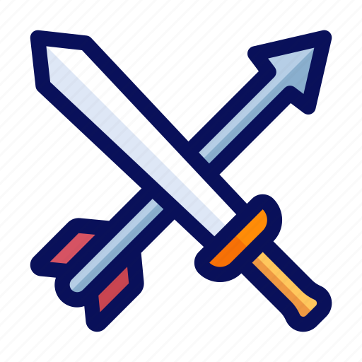 Rpg, weapon, roleplay, game icon - Download on Iconfinder