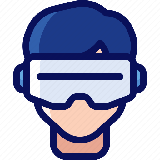 Virtual reality, vr, glasses, goggles icon - Download on Iconfinder