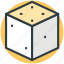 box, cube, element, hollow cube, ui 