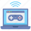 online, game, controller, gaming 