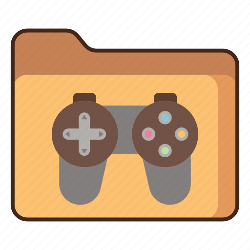 Game, library, folder, document icon - Download on Iconfinder