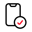 phone, approve, completed, task, success, verified