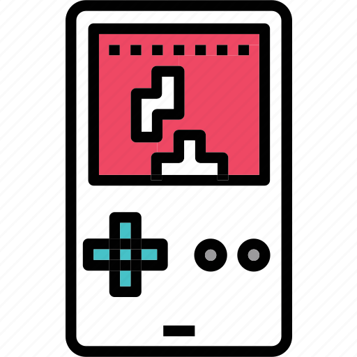 Console, game, gameboy, handheld, puzzle, retro, tetris icon - Download on Iconfinder