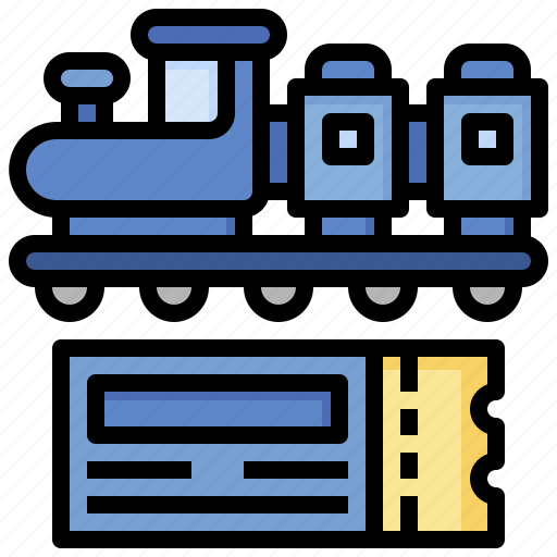 Ticket, train, transport, travel, vacations icon - Download on Iconfinder