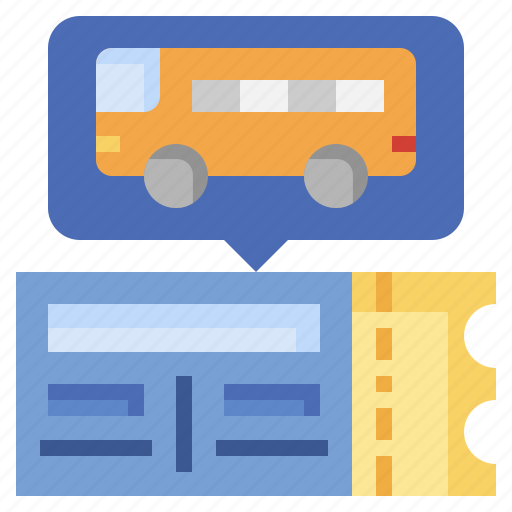 Bus, ticket, transport, travel icon - Download on Iconfinder