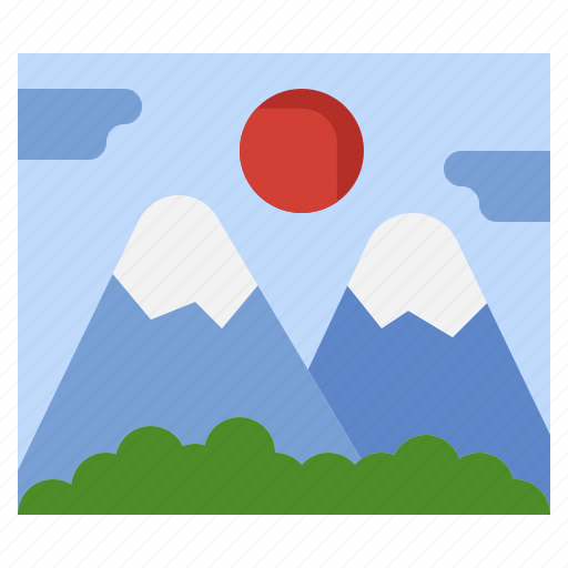 Camera, landscape, mountains, nature, photo, photograph icon - Download on Iconfinder