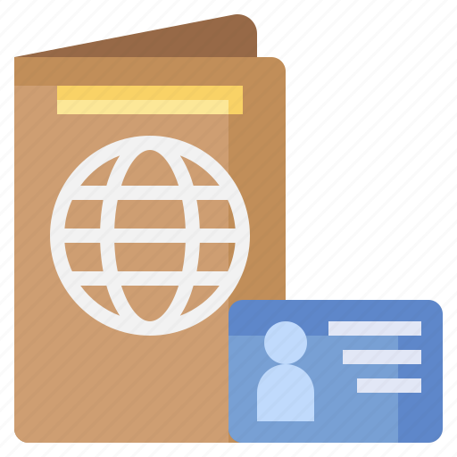 Card, document, id, identification, identity, passport, travel icon - Download on Iconfinder