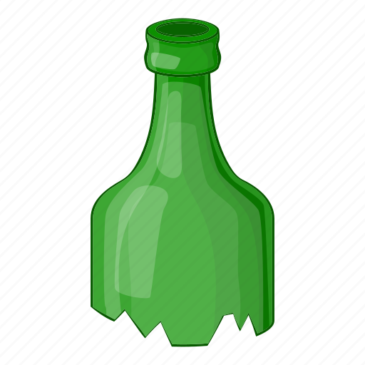 Alcohol, bottle, broken, garbage icon - Download on Iconfinder